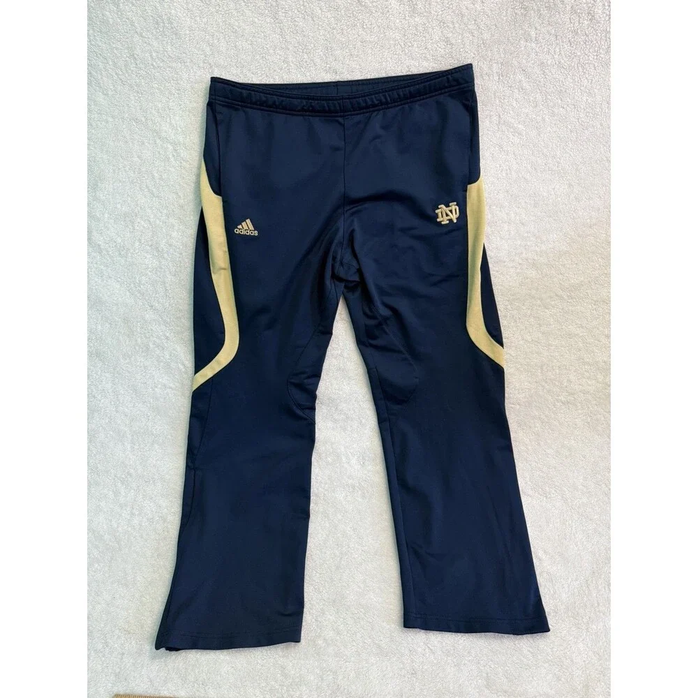 Notre Dame Fighting Irish Pants Mens M Adidas NCAA Football climalite